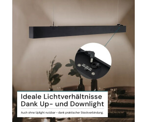 Luxula LED Büro-/Tresenleuchte Up&Down 30W 3600lm CCT schwarz (LX700300) ab 65,99 € (Oktober 2026)