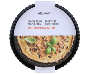 Alpina Quicheform mit abnehmbarem Boden Ø28x3cm, schwarz ab 11,55 € (Oktober 2026)