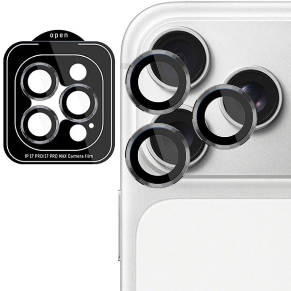 3mk Lens Protection Pro Kameraschutzglas für iPhone 17 Pro / 17 Pro Max, titangrau