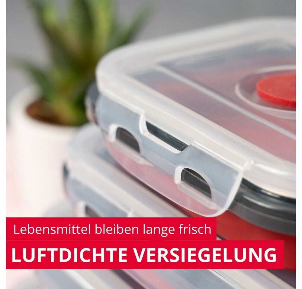 Westmark Frischhaltedose, faltbar, eckig, 1350ml, transparent (21382270) ab 11,99 € (Oktober 2026)