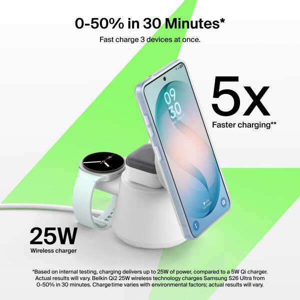 Belkin UltraCharge Modulare Ladestation mit Qi2 25W, Bild 7