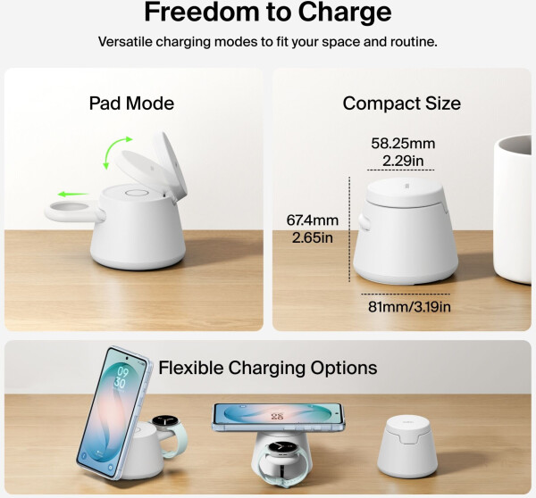 Belkin UltraCharge Modulare Ladestation mit Qi2 25W, Bild 9