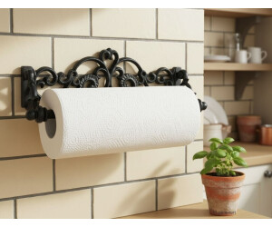 zeitzone Küchenrollenhalter Wandmontage Gusseisen schwarz (EF23019) ab 22,75 € (Oktober 2026)
