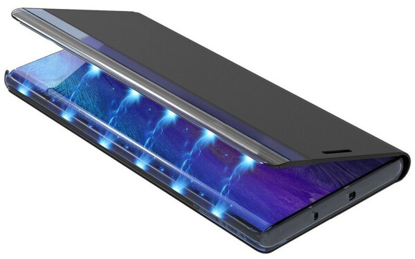 Hurtel Klapphülle New Sleep mit Ständer für Apple iPhone 16e und Apple iPhone 17e Blau, Bild 3
