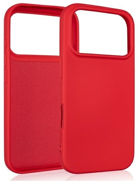 Beline Hülle Silicone für Apple iPhone 17 Pro Max Rot