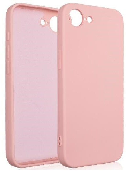 Beline Hülle Silicone für Apple iPhone 16e und Apple iPhone 17e Rose Gold