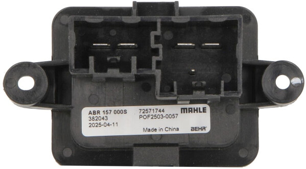 Mahle Regler Innenraumgebläse (ABR 157 000S), Bild 2