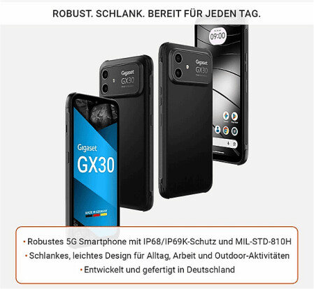 Gigaset GX30 Titanium Black, Bild 13