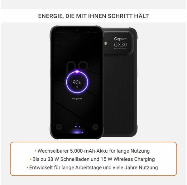 Gigaset GX30 Titanium Black, Bild 8