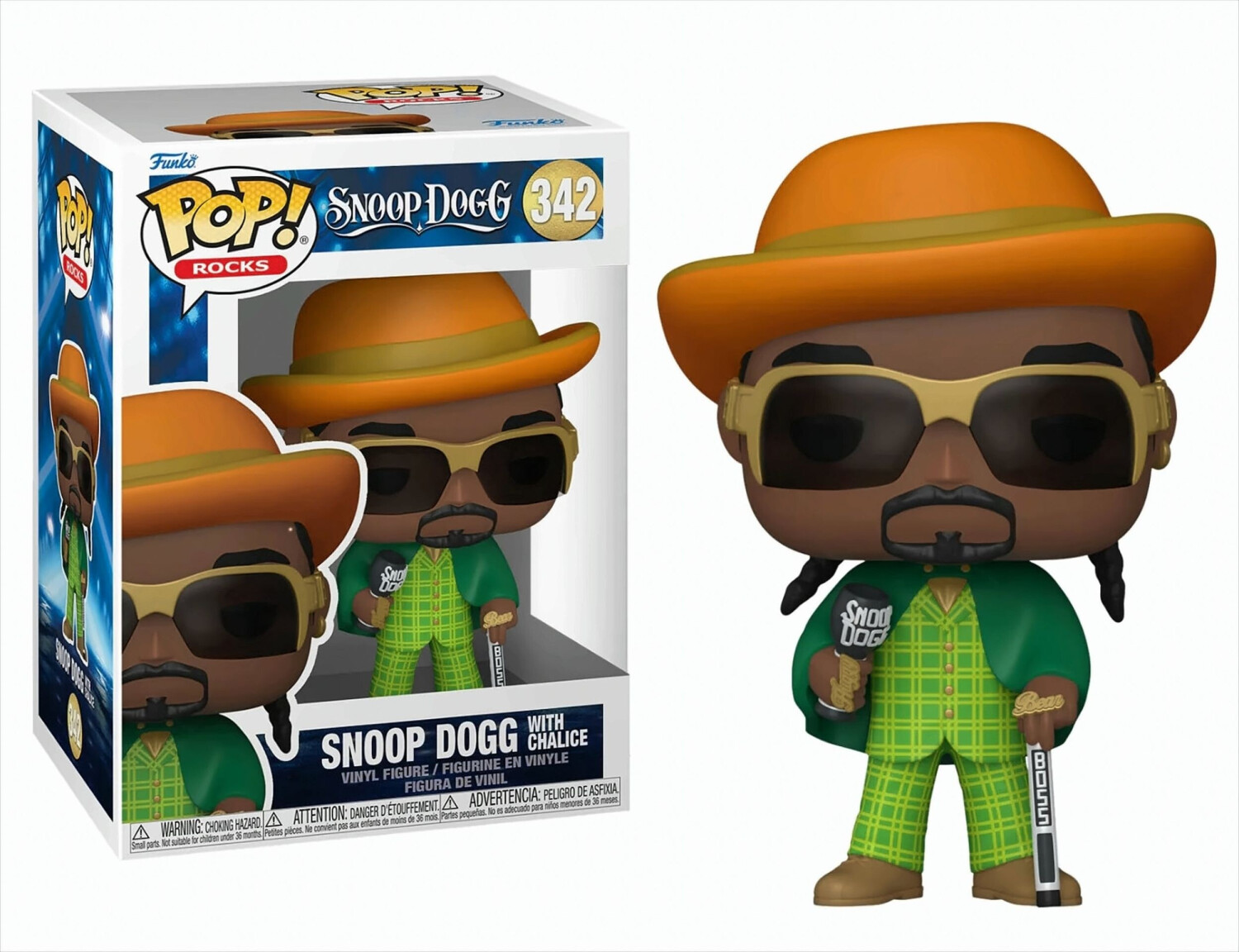 Dunko Rop Funko POP! Rocks Snoop Dogg avec calice #342 (70609) au meilleur prix ...