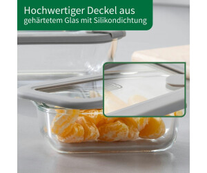 Fackelmann Vorratsdose aus Borosilikatglas, eckig, 640ml ab 14,39 € (Oktober 2026)