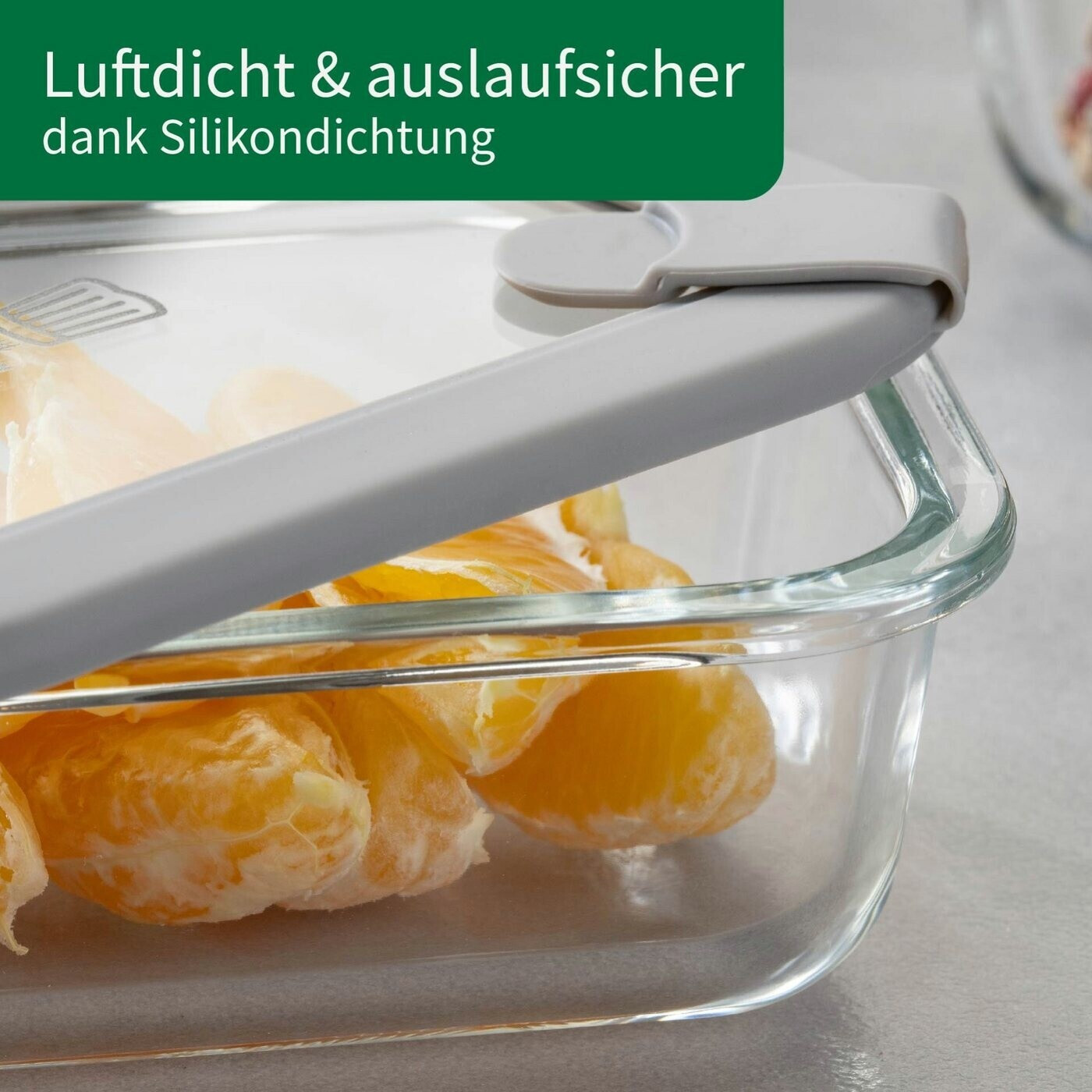 Fackelmann Vorratsdose aus Borosilikatglas, eckig, 640ml ab 12,99 € (Oktober 2026)