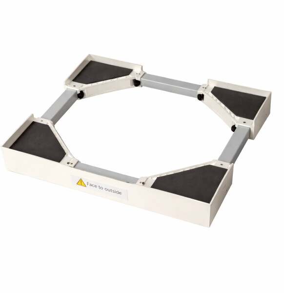 AllSpares Zwischenbaurahmen Waschmaschine/Trockner, universal (AS-SK001)