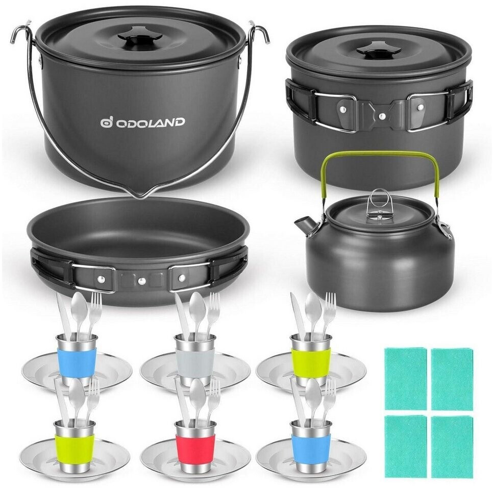 LuxusKollektion Camping Geschirr-Set 39-teilig für 6 Personen ab 167,99 € (Oktober 2026)