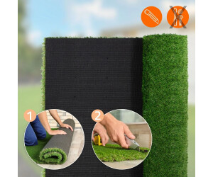 ECD Germany Kunstrasen-Rolle 100x200cm, 35mm, grün, UV-beständig ab 35,28 € (Oktober 2026)