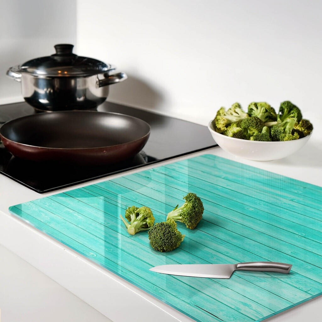 Tulup Herdabdeckplatte & Schneidebrett, Glas, grün, 60x52cm (800001181693) ab 49,99 € (Oktober 2026)