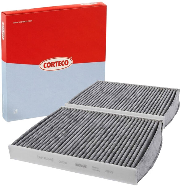 Corteco Innenraumfilter Aktivkohlefilter für BMW 5er, 6er, 7er (80001211), Bild 2