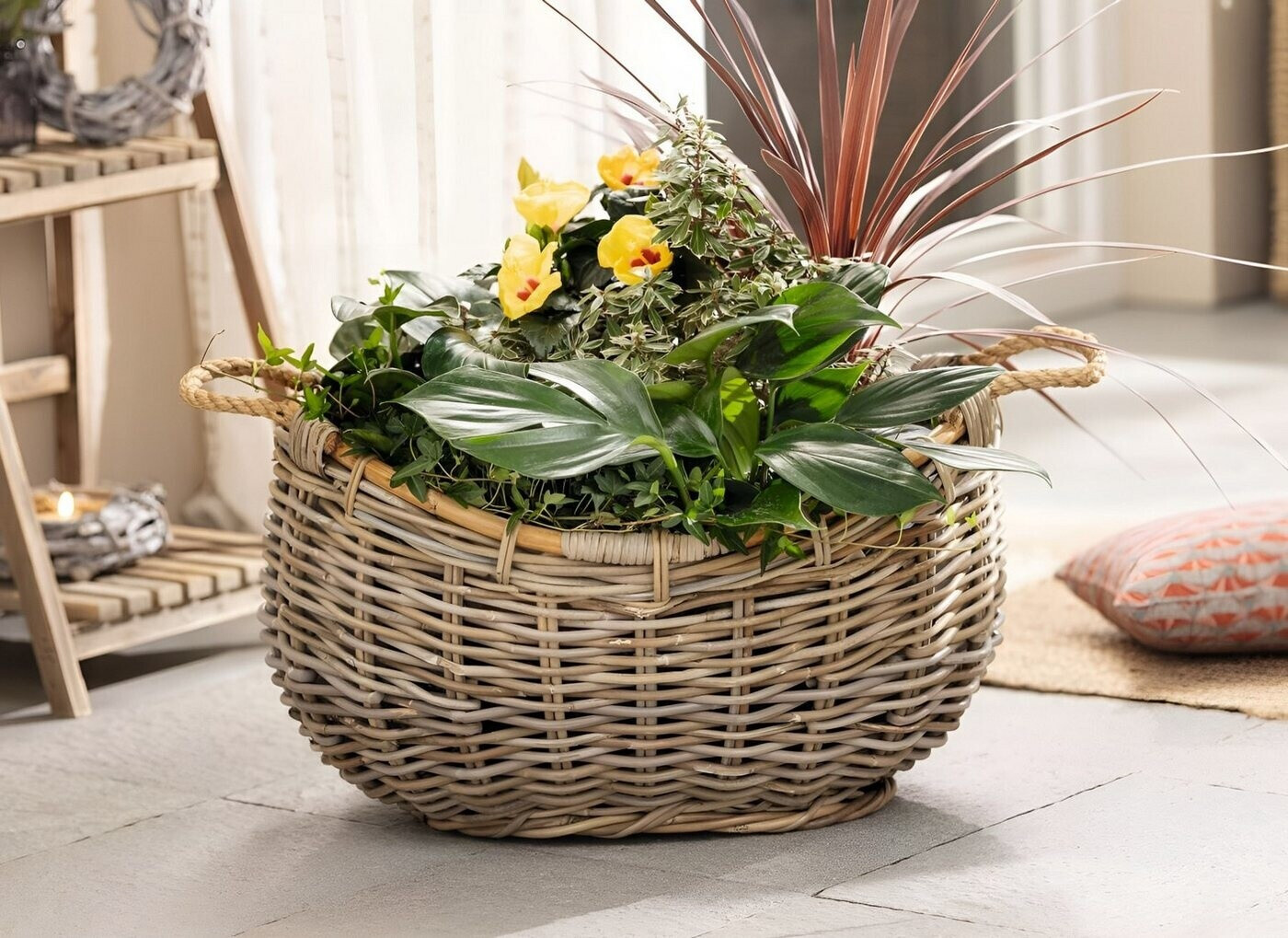 geschirr beige matt Speiseteller 4er Set Ø 26 cm | SOLID Viereckige Dose 128x128x174mm -