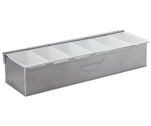 Paderno Gewürzhalter 6 Behälter, Edelstahl (41782-06) ab 39,84 € (Oktober 2026)