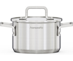Hanseatic DAILY Kochtopf 16 cm Antihaft Silber ab 15,99 € (Oktober 2026)