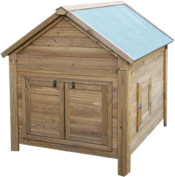 Kerbl Clapier pour lapin & volaille Little farm (105 x 100 x 108 cm)