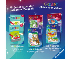 Ravensburger CreArt Paint by Numbers (Ages 5+) – Magic Paper: Unicorn ...