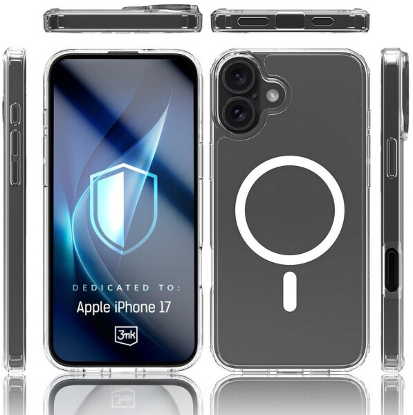 3mk Hülle Armor Clear MagCase Apple iPhone 17 Transparent, Bild 12