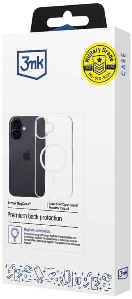 3mk Hülle Armor Clear MagCase Apple iPhone 17 Transparent, Bild 7