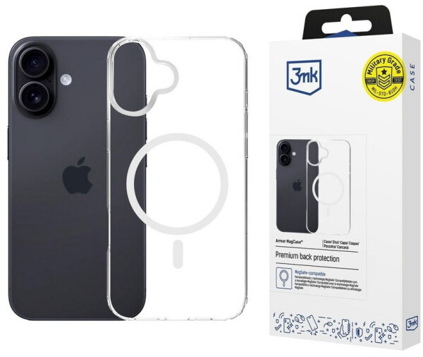 3mk Hülle Armor Clear MagCase Apple iPhone 17 Transparent, Bild 10