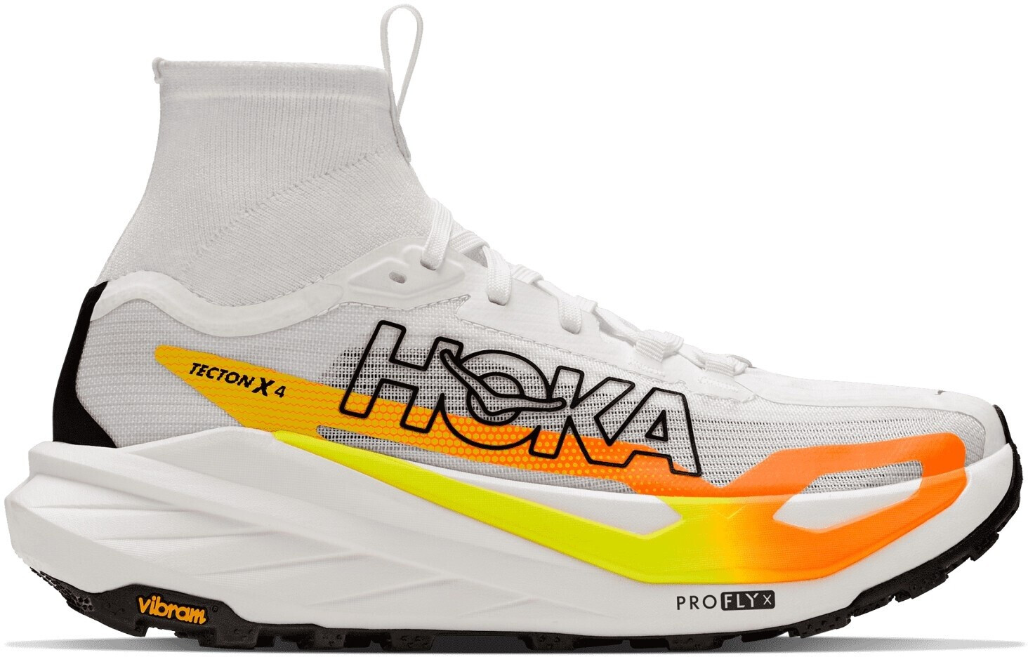 Hoka Tecton X 4 (1176632) frost/neon tangerine a € 237,45 | Ottobre ...