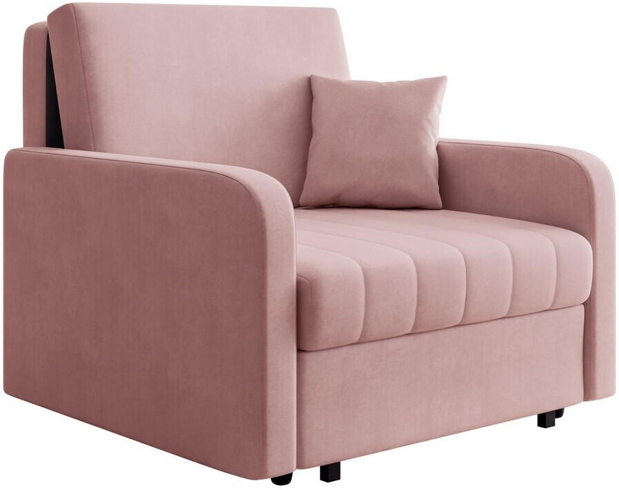 Mirjan24 Viva Silk I Schlafsessel mit Bettkasten, rosa, Metallfüße (Polo 882) ab 385,00 € (Oktober 2026)