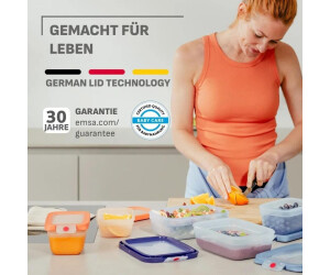 Emsa Vorratsdosen-Set 5-tlg. 5×1,2 l Blau ab 45,92 € (Oktober 2026)