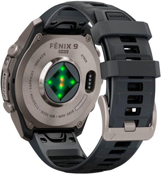 Garmin fenix® 9 Pro 47mm Titan mit Silikon-Armband Graphit/Schwarz LTE, Bild 5
