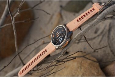 Garmin fenix® 9 Pro 43mm Titan mit Silikon-Armband Shell Pink/Autumn Orange LTE, Bild 6