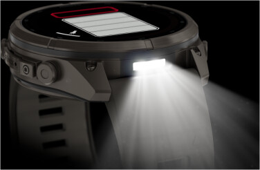 Garmin fenix® 9 Pro Solar 51mm Kieselgrau/Titan mit Silikon-Armband LTE, Bild 6