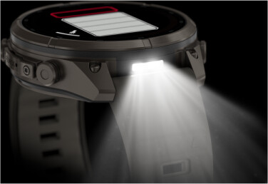 Garmin fenix® 9 Pro Solar 47mm Kieselgrau/Titan mit Silikon-Armband LTE, Bild 6