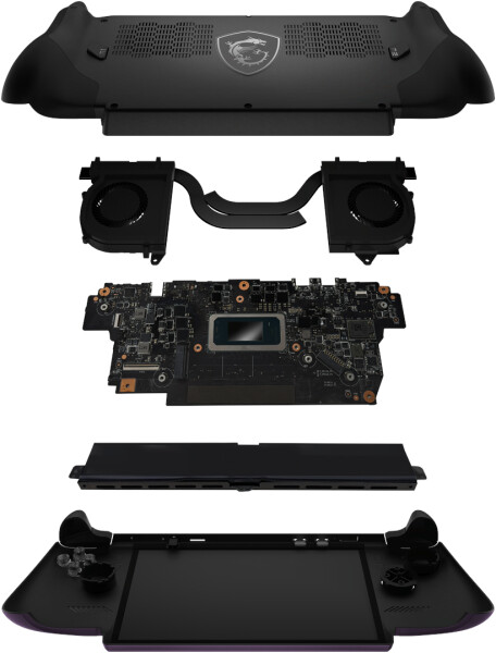 MSI Claw 8 EX AI+ CG3EM-049NEUN Void Purple, Bild 16