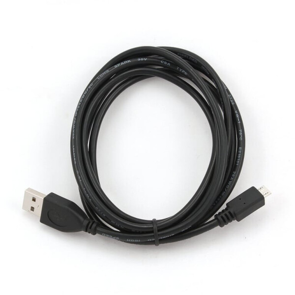 Gembird USB 2.0 Kabel Micro-USB Typ B 1,8m vergoldet (CCP-mUSB2-AMBM-6), Bild 2