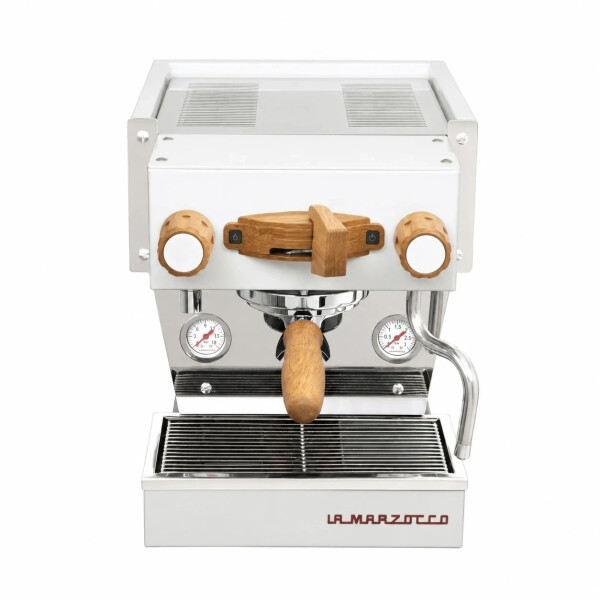 La Marzocco Linea Micra weiß Eichenholz