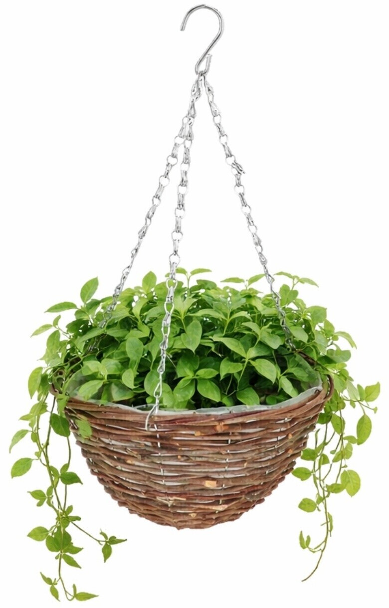 Esschert Blumenampel Metall und Korbgeflecht braun, 25cm (BPH219) ab 5,85 € (Oktober 2026)