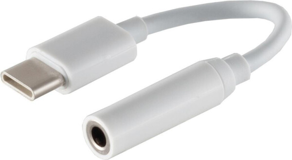 S-Impuls Audio-Adapter USB-C auf 3,5mm Klinke, weiß (14-05020)