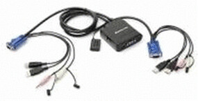 IOGear 2-Port USB Cable KVM (GCS72U)