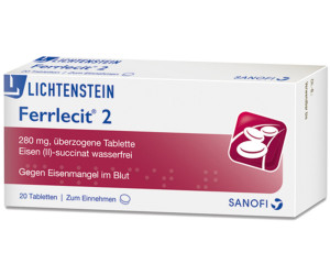 Ferrlecit 2 Tabletten Uberzogen 20 Stk Ab 4 59 Preisvergleich Bei Idealo De