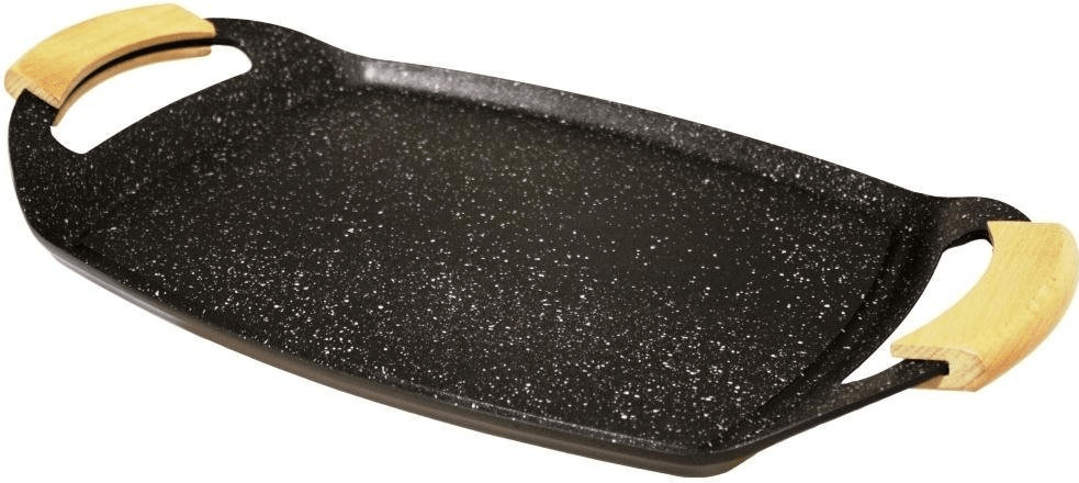 Baumalu Plancha en fonte 38 cm X 28,5 cm