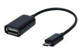 Good Connections USB 2.0 OTG Adapterkabel Micro B Stecker auf A Buchse, schwarz, 0,1m (2511-OTG), Bild 4