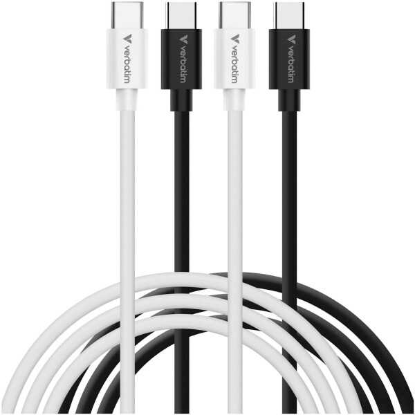 Verbatim Essentials USB-C auf USB-C Kabel USB 2.0 60W 2er-Pack (32391), Bild 3
