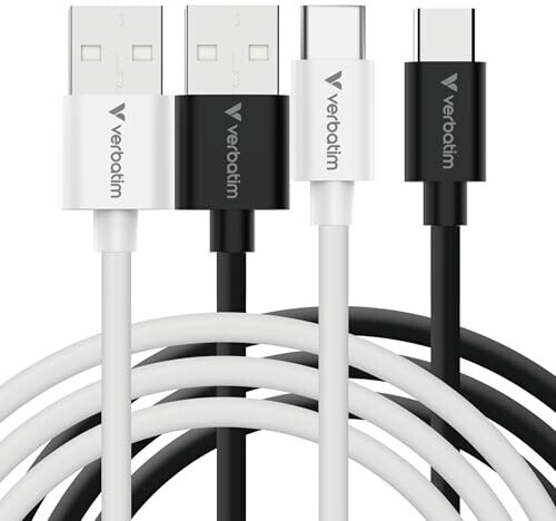 Verbatim Essentials Sync & Charge Kabel USB-A zu USB-C, 1m, 18W (32393), Bild 5