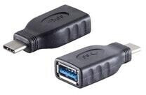 Shiverpeaks USB 3.1 Adapter USB-C-Stecker auf USB-A-Buchse, schwarz (13-30008), Bild 3