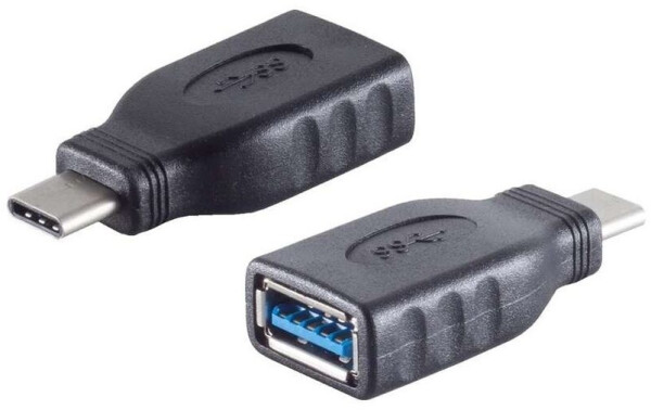 Shiverpeaks USB 3.1 Adapter USB-C-Stecker auf USB-A-Buchse, schwarz (13-30008), Bild 5