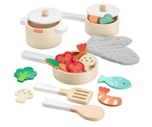 Fisher-Price Holz-Töpfe & Pfannen Spielküchen-Set (HXT83) ab 24,33 € (Oktober 2026)